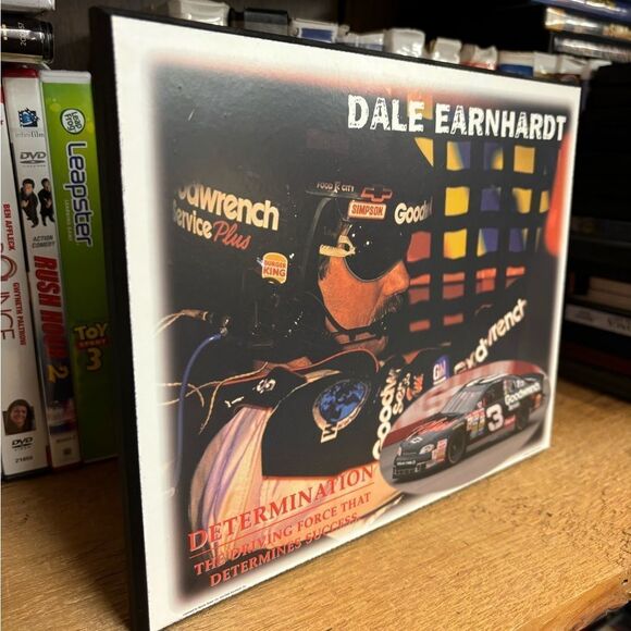 Dale Earnhardt Plaque Picture approx 7x10” - Picture 4 of 6